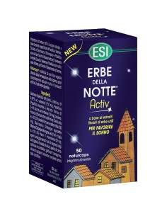 Esi Erbe Della Notte Activ Integratore Sonno 50 Capsule